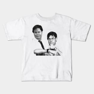 Dwight And Jim Prank - The Office Prank T-Shirt - Dunder Mifflin Pranks Kids T-Shirt